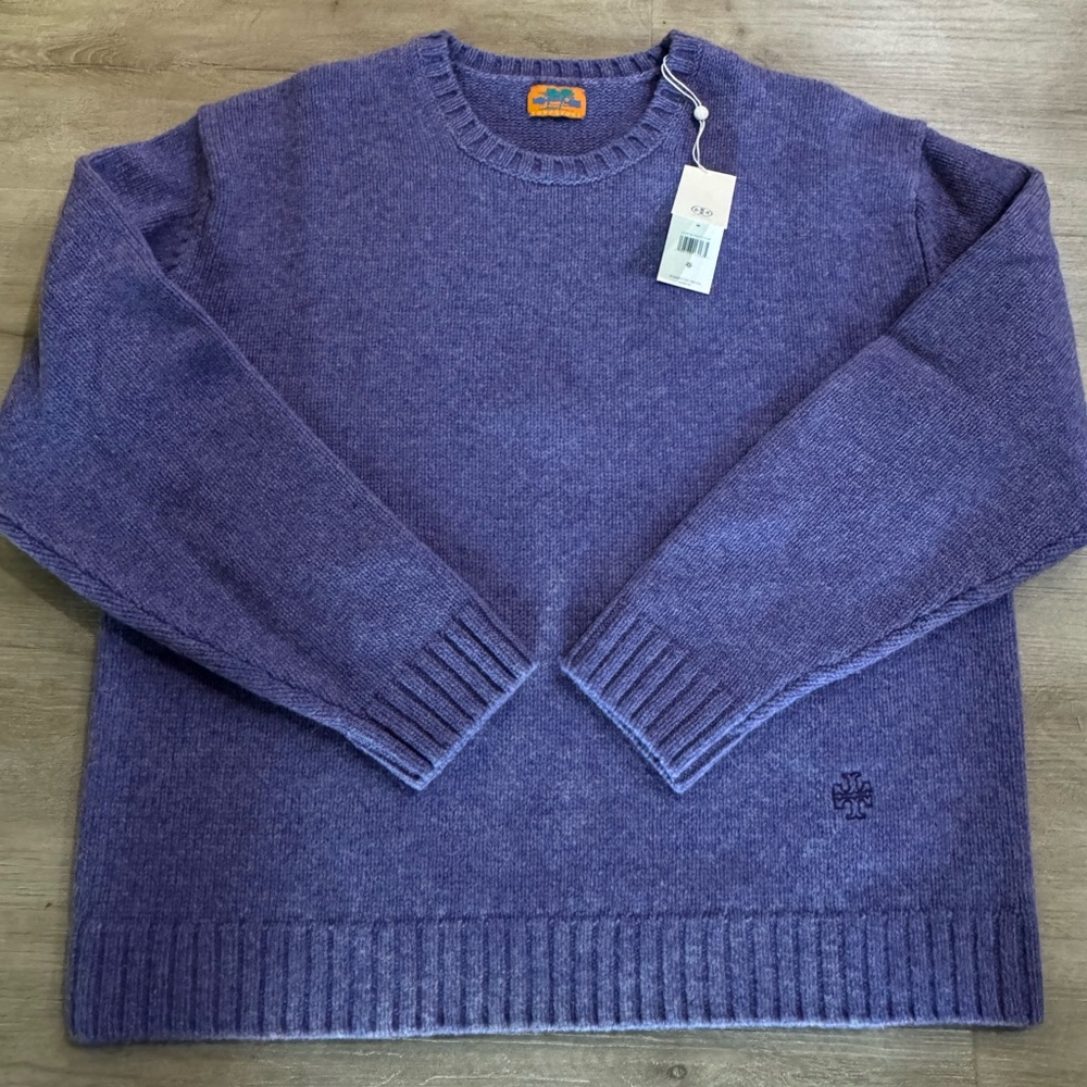 Tory Burch Wool Sport knit sweater NWT